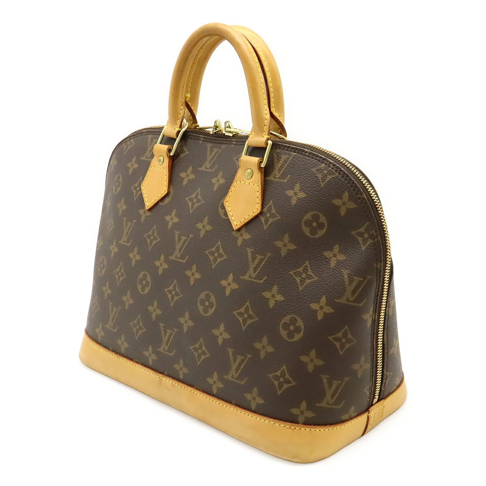 Louis Vuitton Monogram Alma Handbag Brown